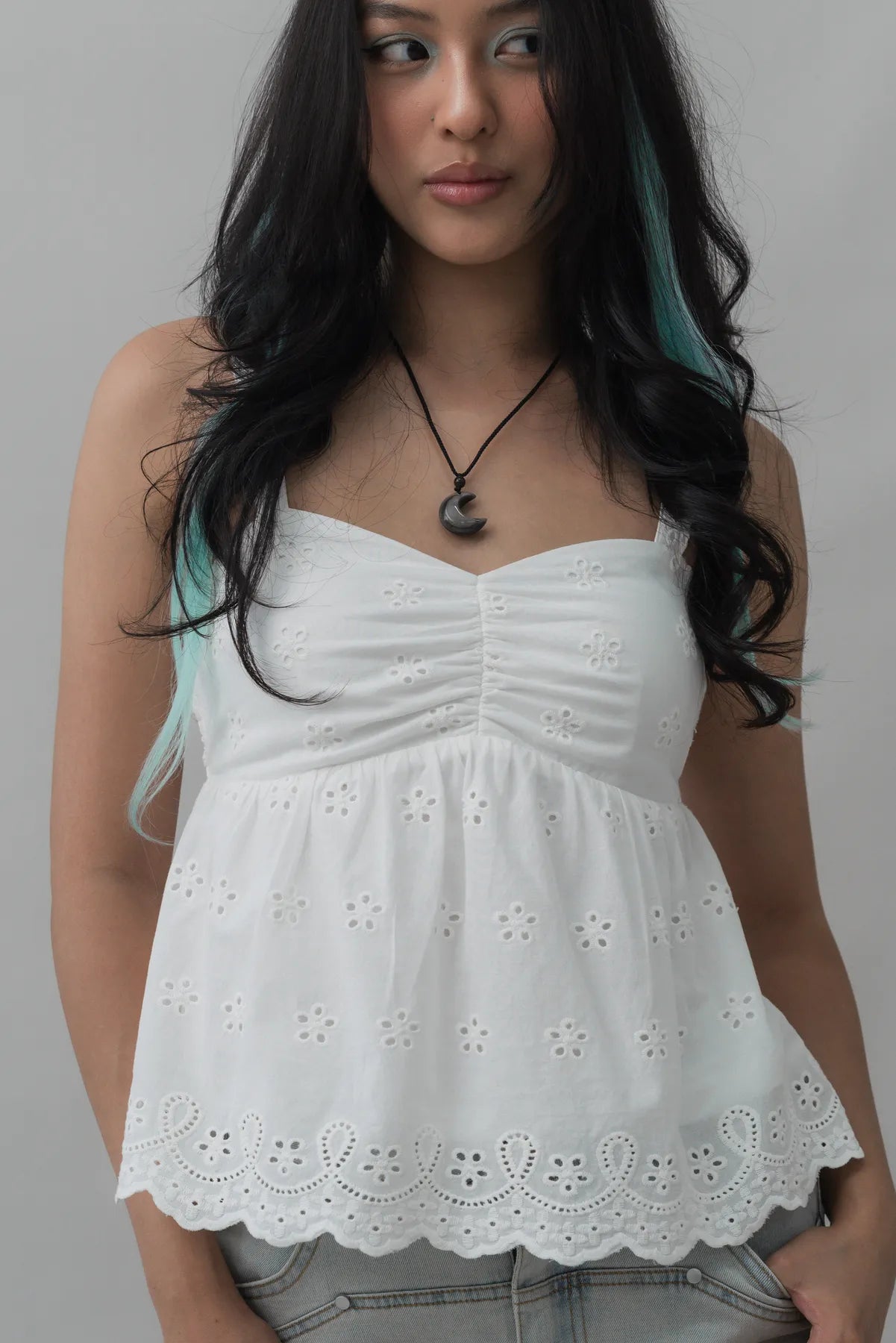 [100% Cotton] Renee Convertible Padded Top