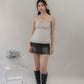 Kiara V2 Floral Longline Padded Babydoll Top