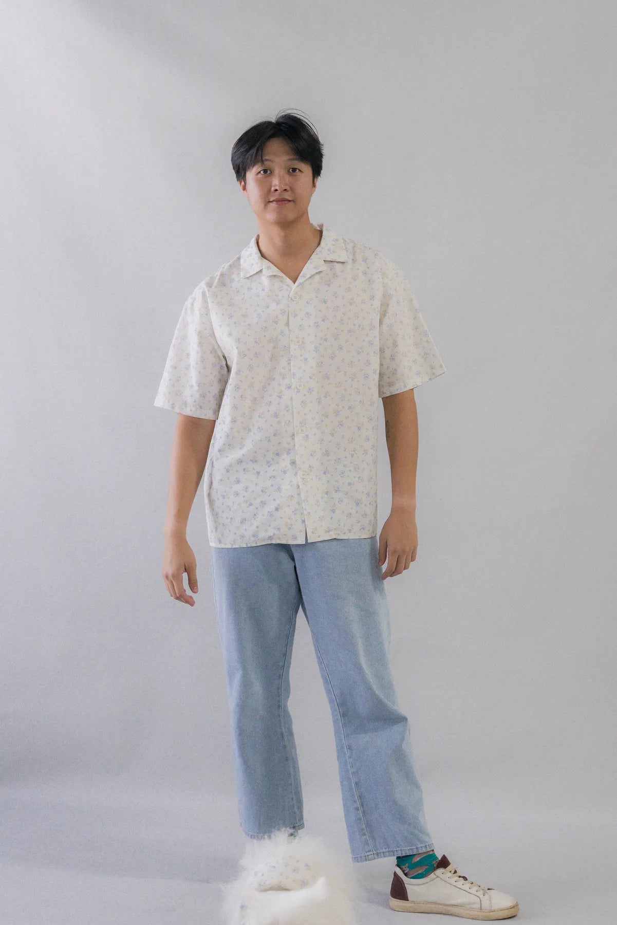 [COL YORI] Yori Collared Short Sleeve Shirt