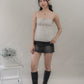 Kiara V2 Floral Longline Padded Babydoll Top