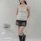 Kiara V2 Floral Longline Padded Babydoll Top