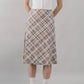Corrie Plaid Midi Skirt [CLOUD MESH]