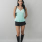 [PO ETA MID SEP] Ines Teal Lace Top