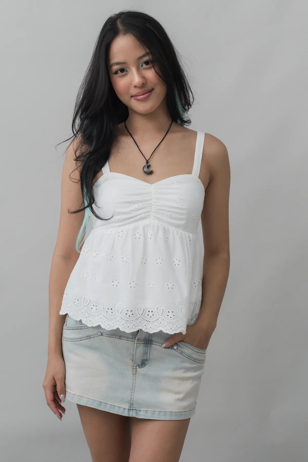 [100% Cotton] Renee Convertible Padded Top