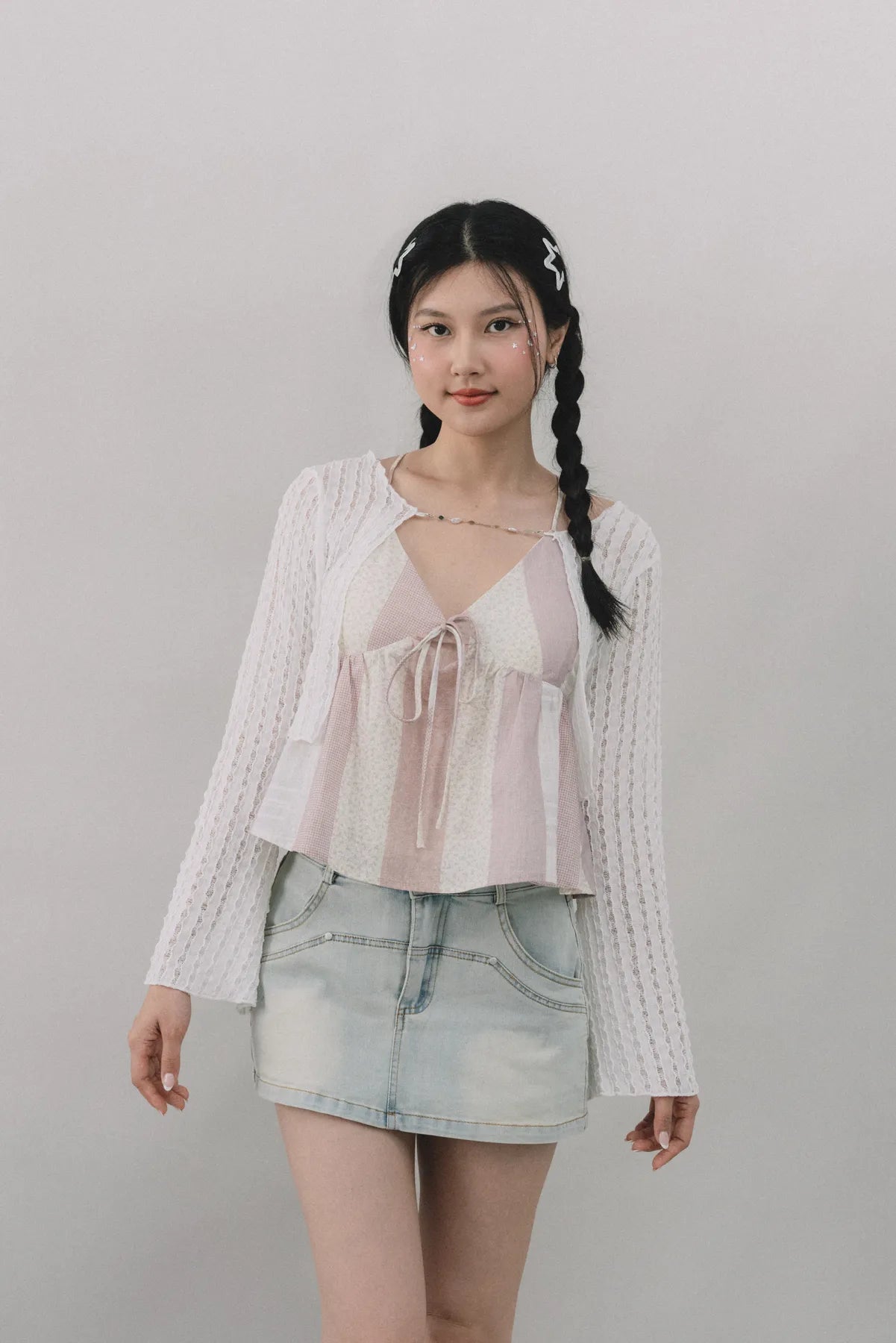 Lumi Relaxed Ripple Lace Bolero