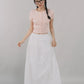 *RESTOCK* Arabella Pintuck Flowy Tiered Long Skirt