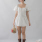 [COL YORI] Maisie Flutter Sleeves Mini Romper Dress