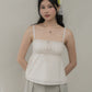 Kiara V2 Floral Longline Padded Babydoll Top