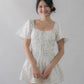 [COL YORI] Maisie Flutter Sleeves Mini Romper Dress