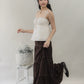 Kiara V2 Floral Longline Padded Babydoll Top