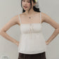 Kiara V2 Floral Longline Padded Babydoll Top