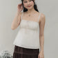 Kiara V2 Floral Longline Padded Babydoll Top