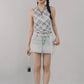 Blaire Padded Mesh Top [CLOUD MESH]