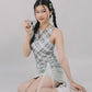 Blaire Padded Mesh Top [CLOUD MESH]