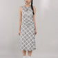 Corrie Plaid Midi Skirt [CLOUD MESH]