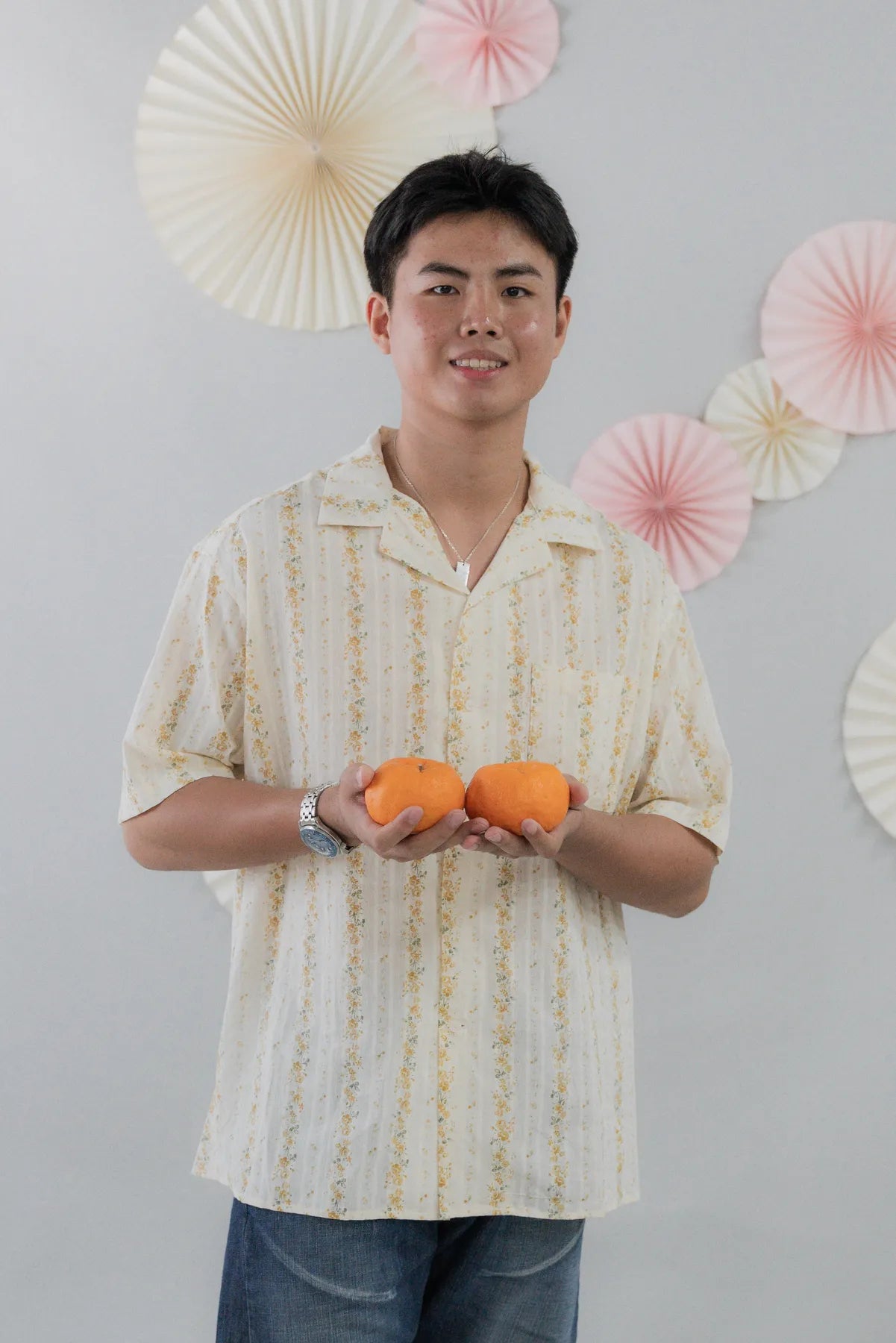 [COL HARU] Haru Collared Short Sleeve Shirt