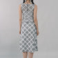Corrie Plaid Midi Skirt [CLOUD MESH]
