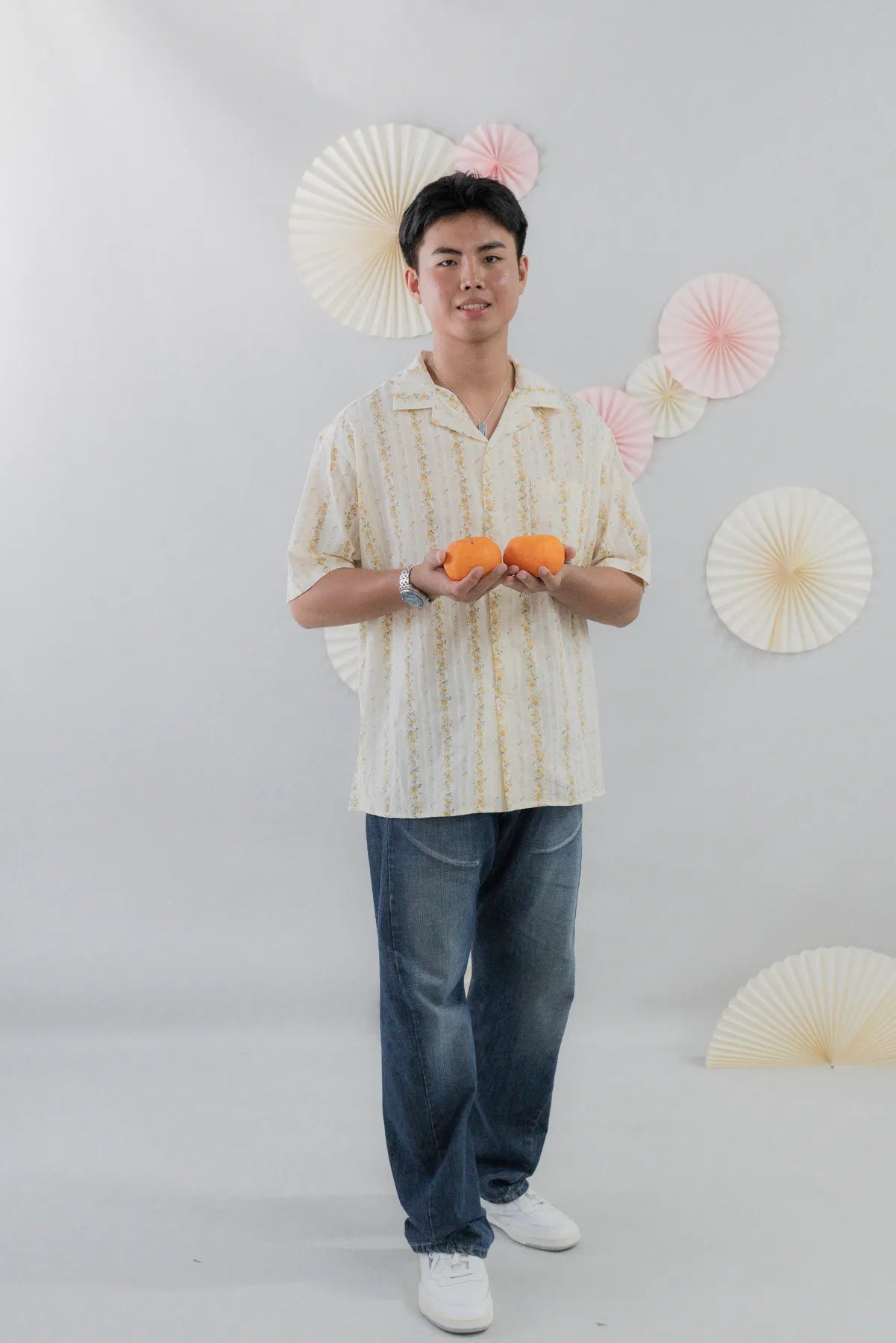 [COL HARU] Haru Collared Short Sleeve Shirt