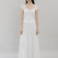 Christine Sleeved Padded Lace Ribbon Top