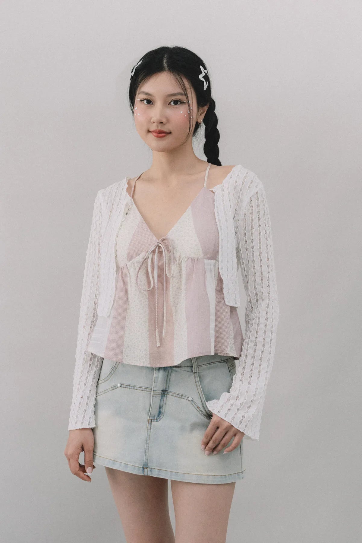 Lumi Relaxed Ripple Lace Bolero