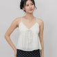 Peony Floral Print Babydoll Padded Top