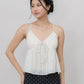 Peony Floral Print Babydoll Padded Top