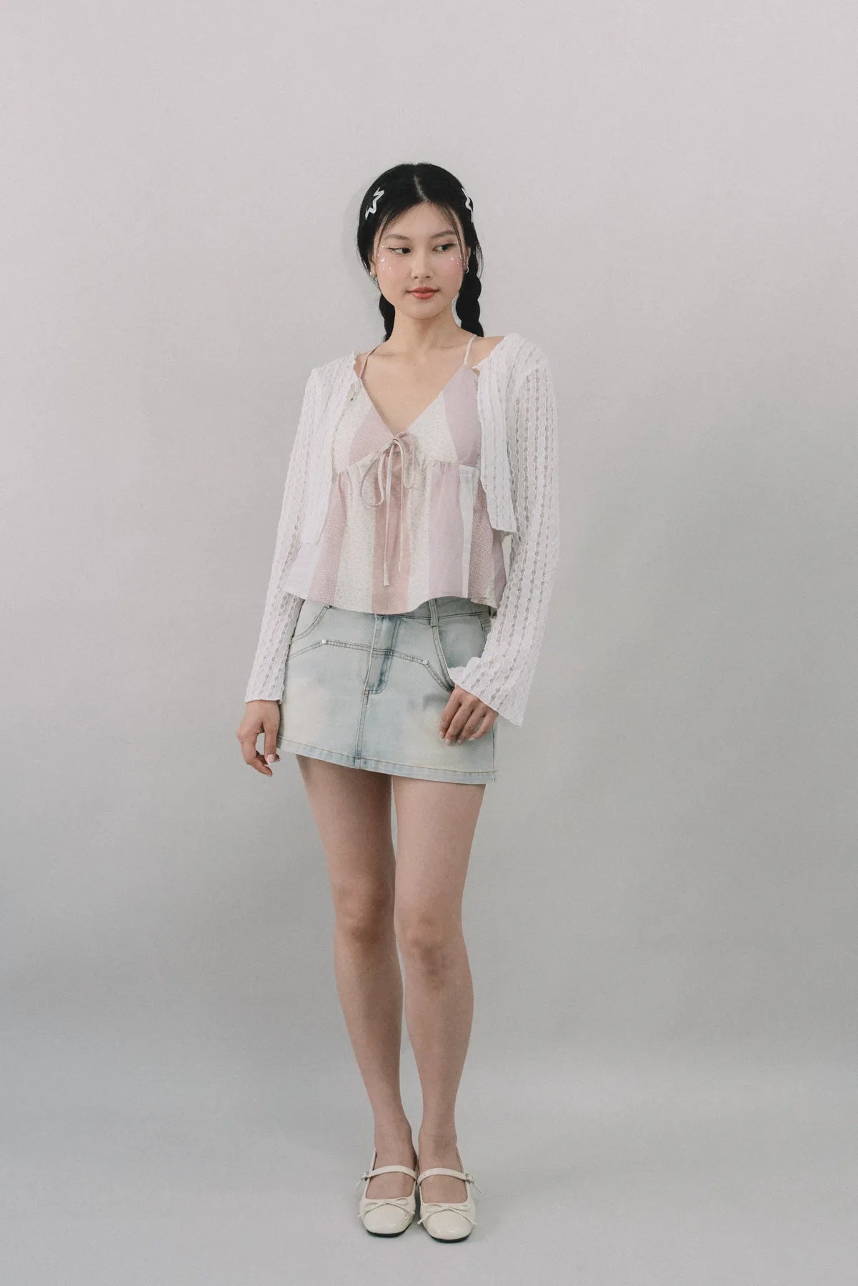 Lumi Relaxed Ripple Lace Bolero
