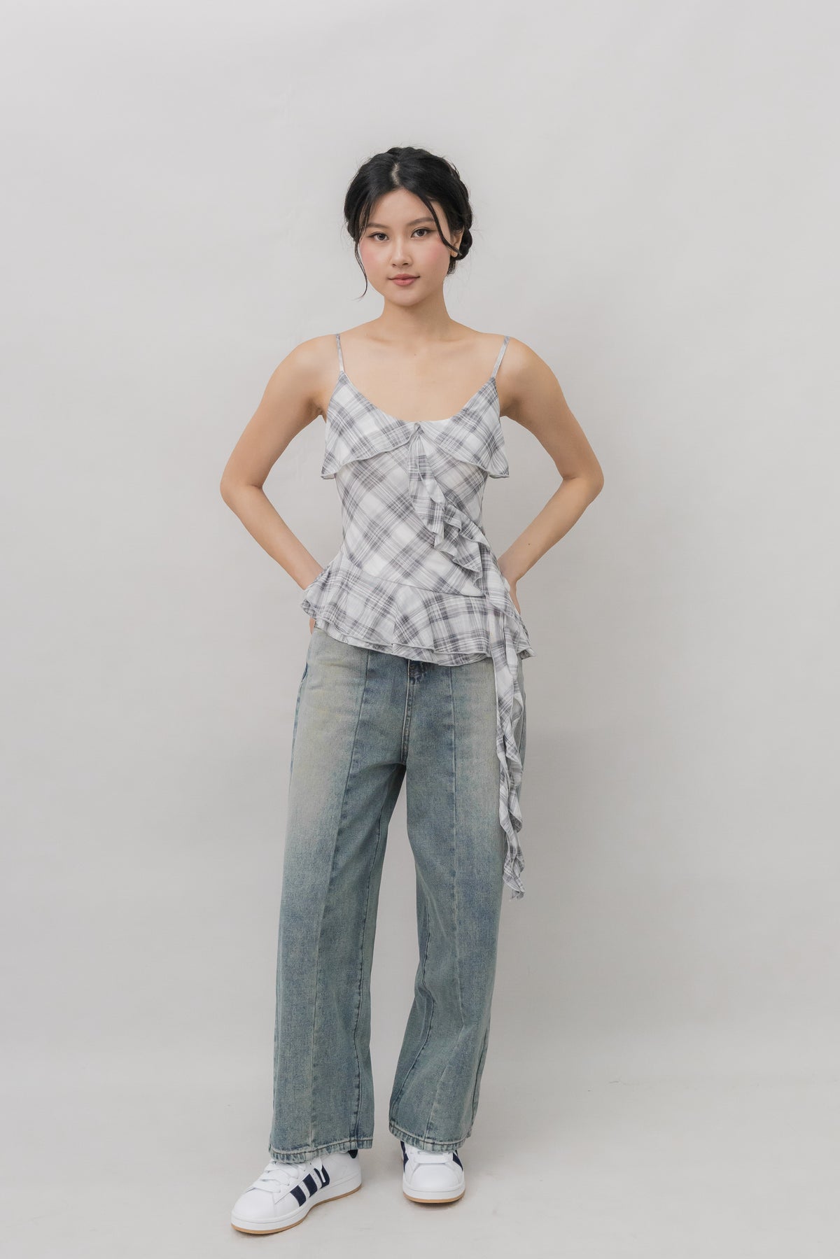 *PRELAUNCH* [CLOUD MESH] Danica Frills Padded Top