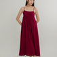 Camellia Babydoll Maxi Dress