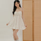 LIKKA x BEUTEA Yuna Bubble Hem Padded Mini Dress