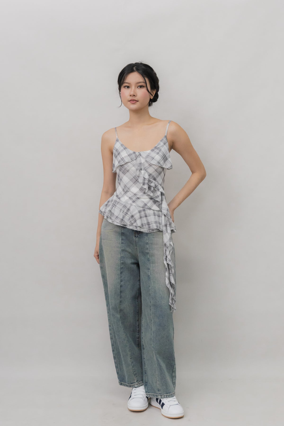 *PRELAUNCH* [CLOUD MESH] Danica Frills Padded Top