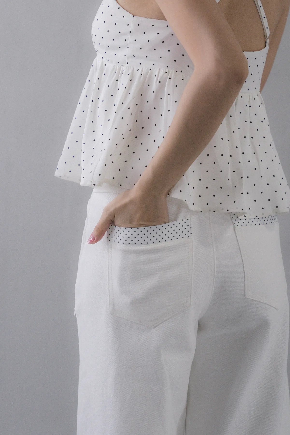 Jamie Wide Leg Two-Way Jeans