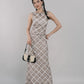 Bradley Plaid Maxi Skirt [CLOUD MESH]