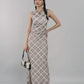 Bradley Plaid Maxi Skirt [CLOUD MESH]