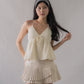 Peony Babydoll Padded Ribbon Top (Restocked)