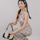 Bradley Plaid Maxi Skirt [CLOUD MESH]