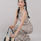 Bradley Plaid Maxi Skirt [CLOUD MESH]