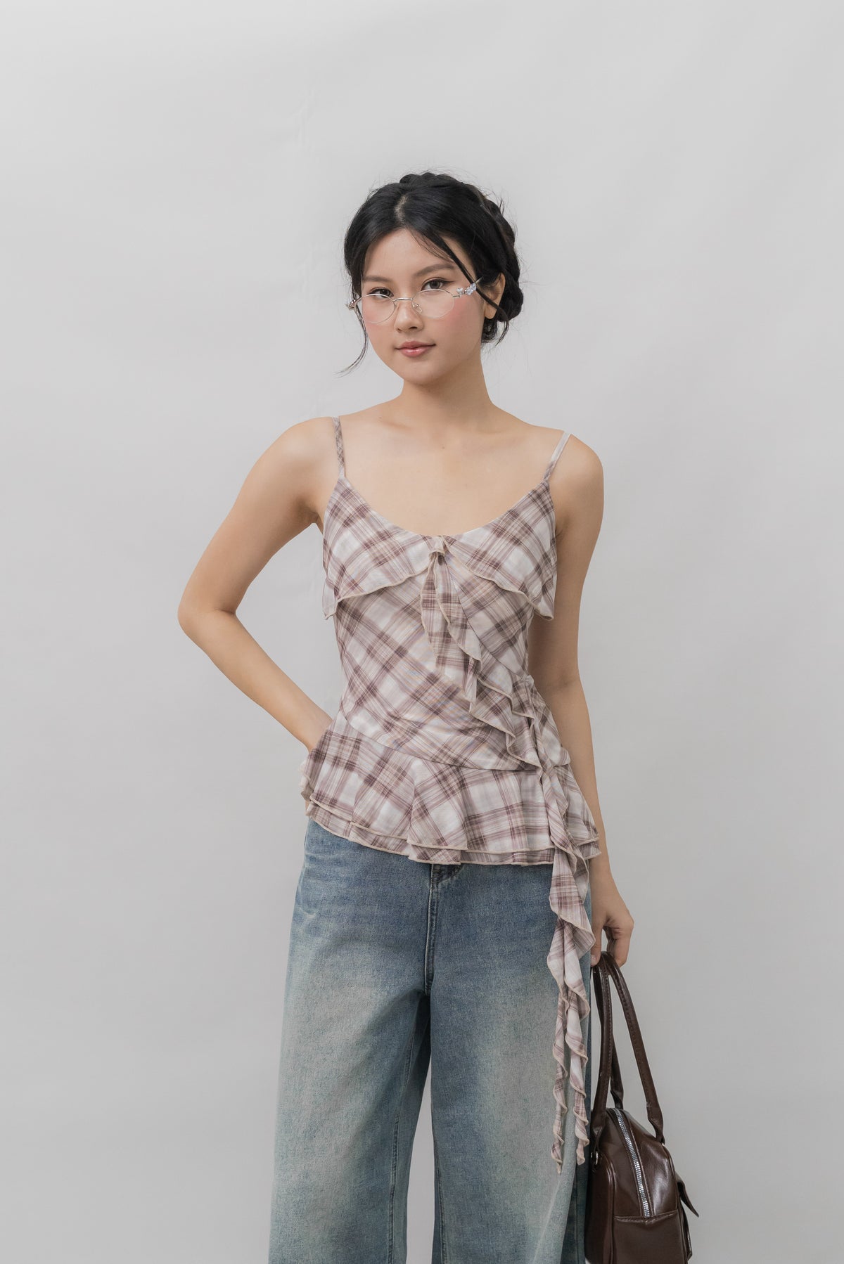*PRELAUNCH* [CLOUD MESH] Danica Frills Padded Top