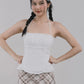 Dewy Plaid Mini Skort [CLOUD MESH]