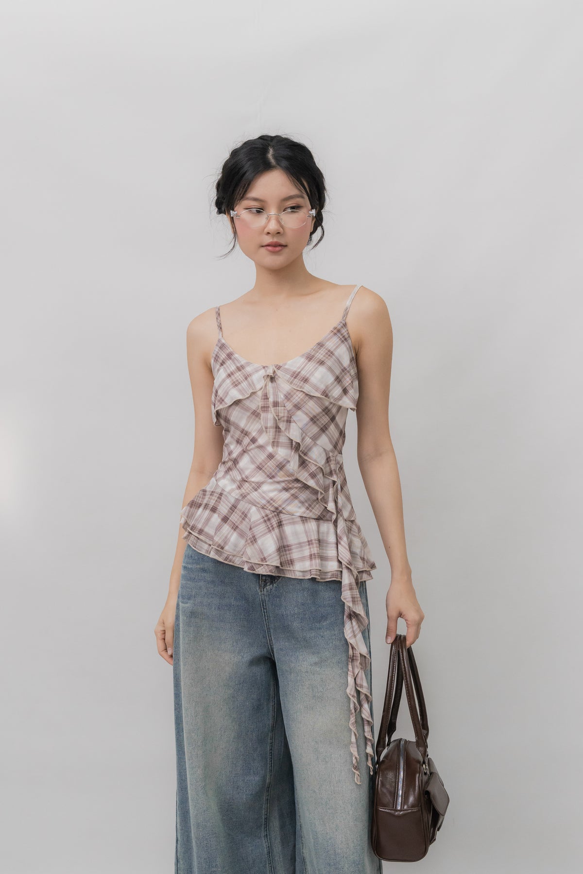 *PRELAUNCH* [CLOUD MESH] Danica Frills Padded Top