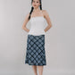 Corrie Plaid Midi Skirt [CLOUD MESH]