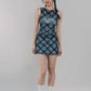 Dewy Plaid Mini Skort [CLOUD MESH]