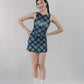 Dewy Plaid Mini Skort [CLOUD MESH]