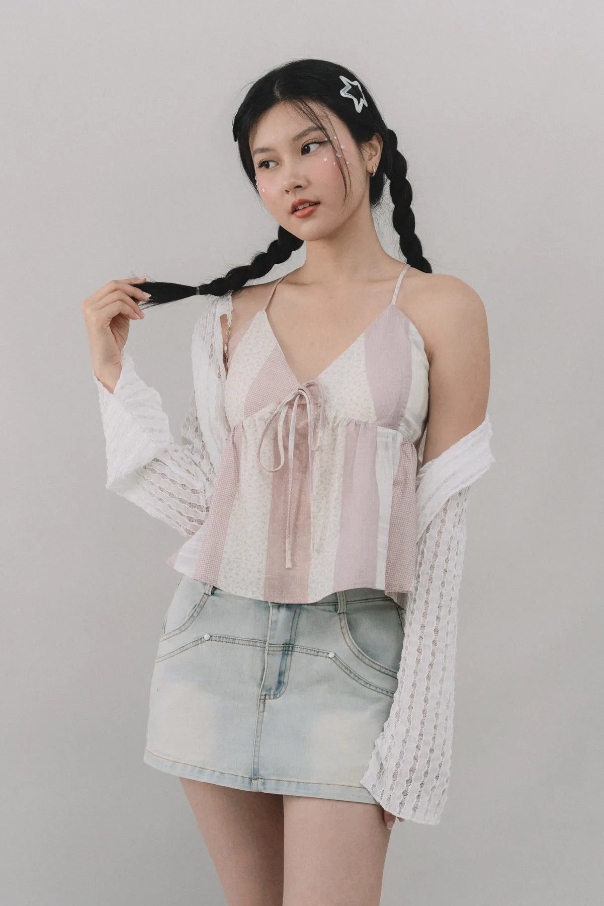 Lumi Relaxed Ripple Lace Bolero