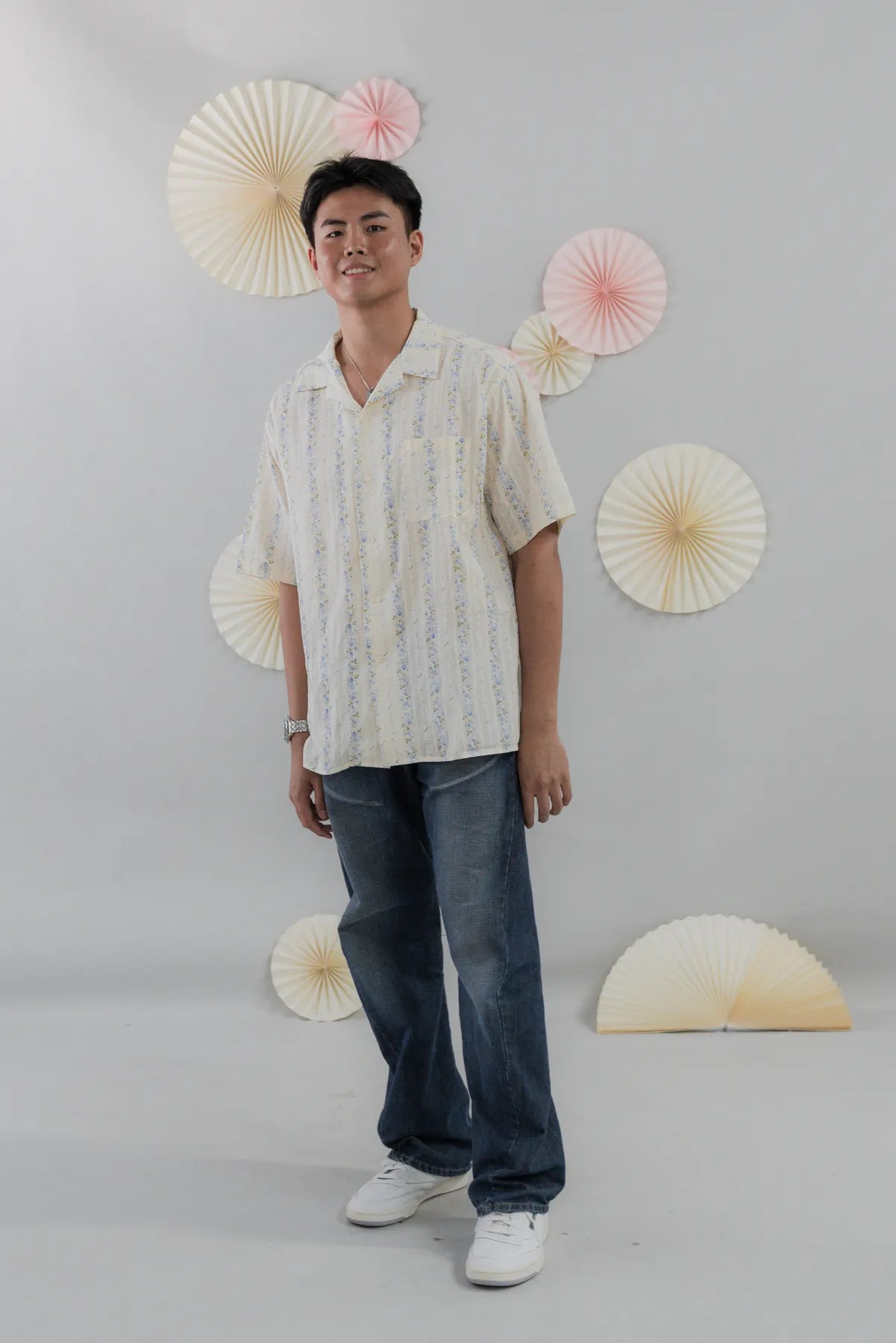 [COL HARU] Haru Collared Short Sleeve Shirt