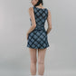 Dewy Plaid Mini Skort [CLOUD MESH]