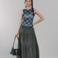Blaire Padded Mesh Top [CLOUD MESH]