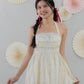 [COL HARU] Jodi Padded Halter Romper Dress