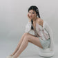 Miki Denim Wash Mini Skorts