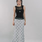 Blaire Padded Mesh Top [CLOUD MESH]